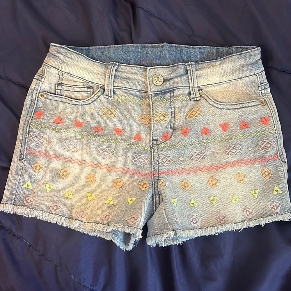 Girls Cherokee 7/8 Jean shorts